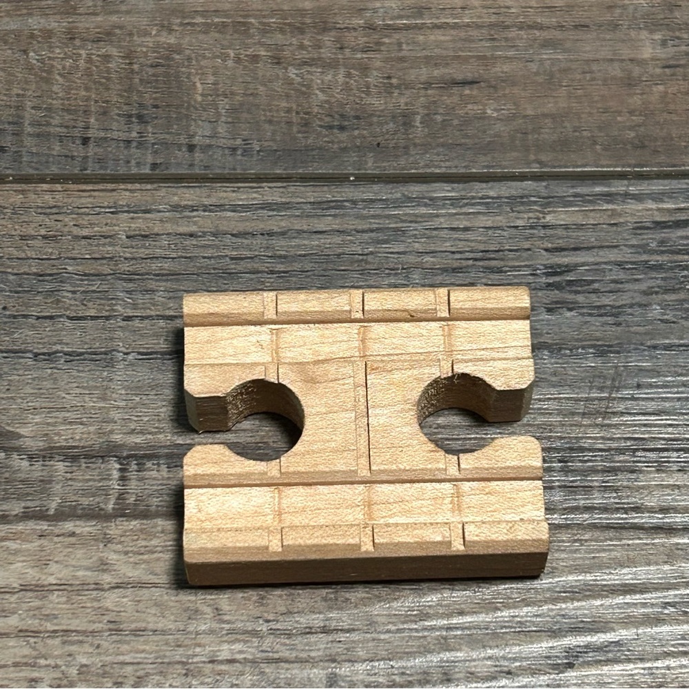 Wooden Train Track Connector